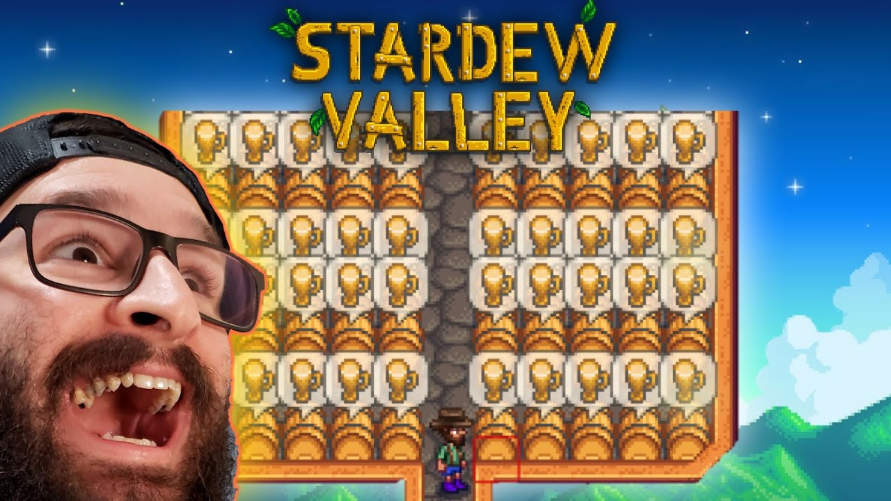 She Milks The Cows, I Brew The Beer STARDEW VALLEY YouTube
