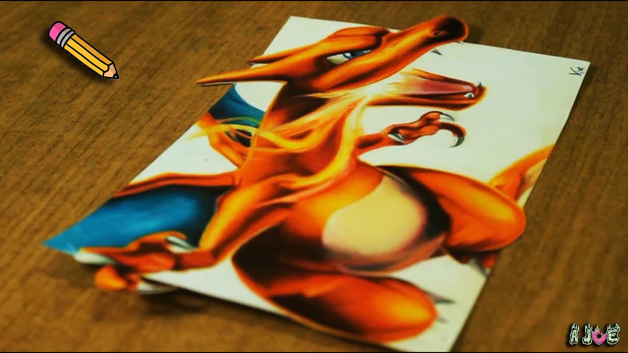 Disegno Pokemon Charizard drawing - YouTube