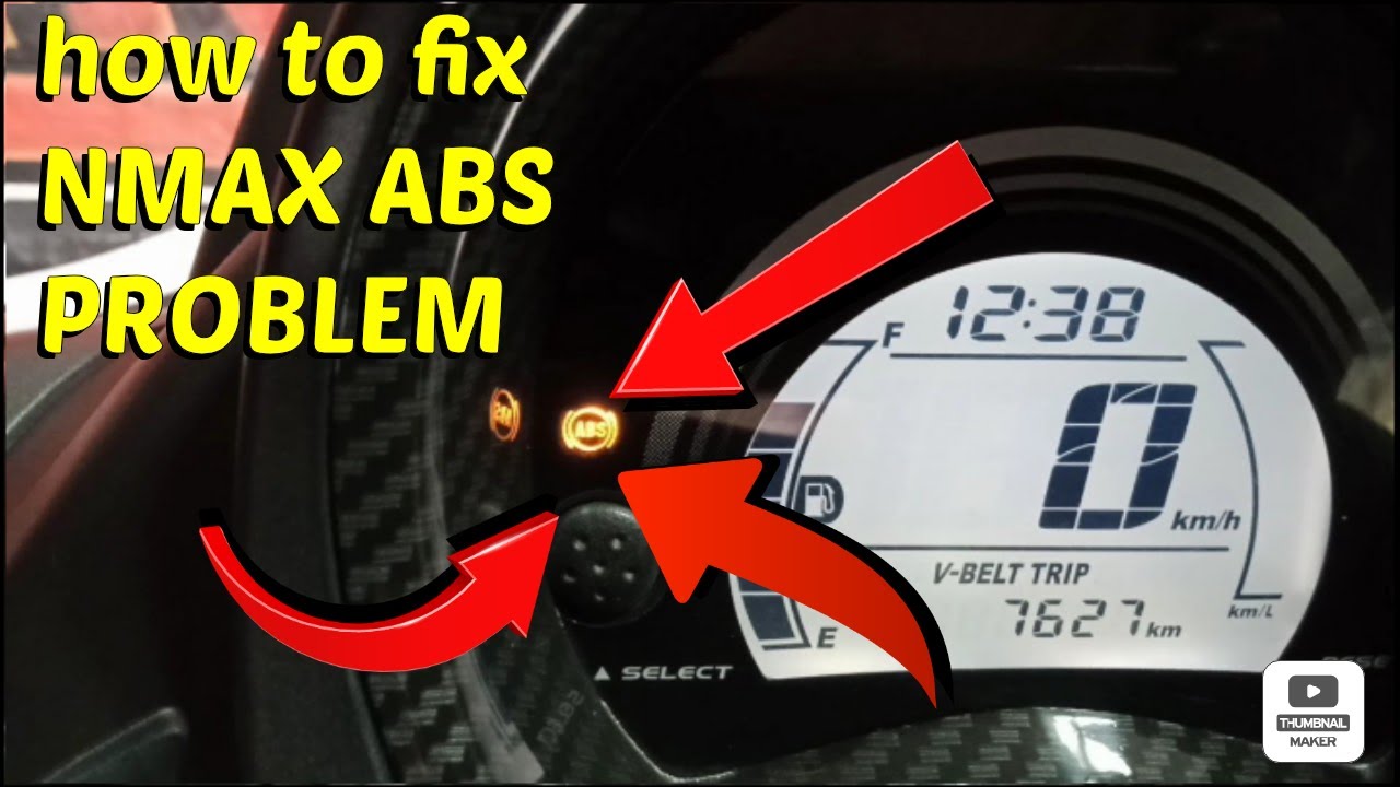 Nmax 2019 abs problem... - YouTube
