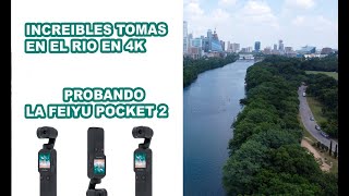 🤩 Increíbles tomas 👍🏼 con Feiyu Pocket 2 en 4K