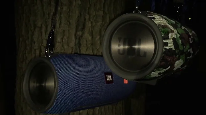 2x JBL Xtreme (vol. 100%) BASS TEST