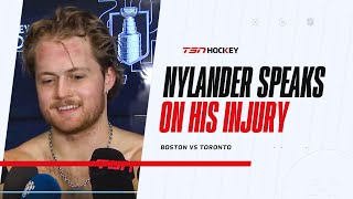 Nylander on injury absence: 'That's personal'; unsure about Game 4 status