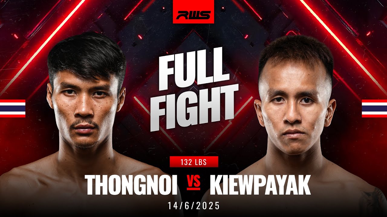 Full Fight l Thongnoi vs. Kiewpayak l ธงน้อย vs. เขี้ยวพยัคฆ์ l RWS