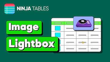 Create Stunning Tabular Display with Lightbox | Ninja Tables