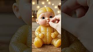 AI Baby Fruit Bites 🍓👶 | Cute &amp; Fun Fruit Moments for Kids &amp; Family 💕 #funny #facts