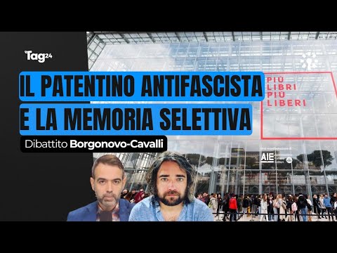 Il patentino antifascista e la memoria selettiva della sinistra: confronto Borgonovo-Cavalli