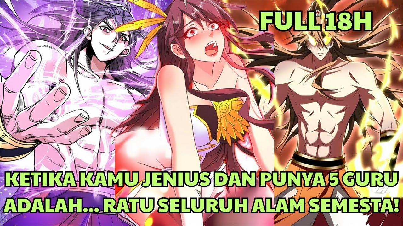 KETIKA KAMU JENIUS DAN PUNYA 5 GURU ADALAH... RATU SELURUH ALAM SEMESTA! | Manhwa Terbaik