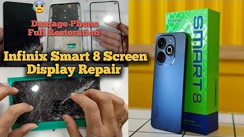 Infinix Smart 8 Screen Display Folder Replacement || Infinix Mobile Glass Repair || Mobile Repairing