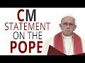 Church Militant Statement on the Pope