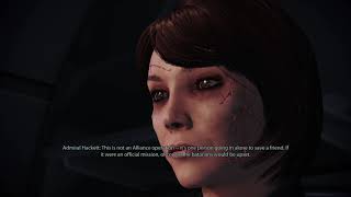 Mass Effect Legendary Edition Insanity Renegade Femshep Let's Play ME2 Illium and Technical Dif