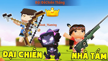 MINI GAME : ĐẠI CHIẾN NHÀ TẮM ** XẠ THỦ NOOB GÁNH TEAM ??
