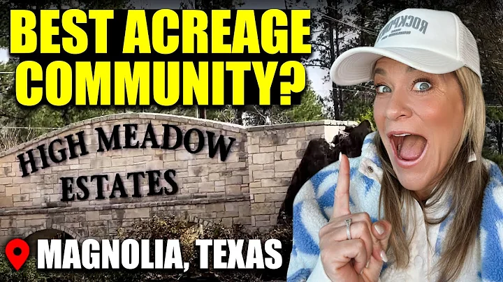 Dreaming Of Acreage Living With Community Vibes? | High Meadow Estates | Moving To Magnolia Texas