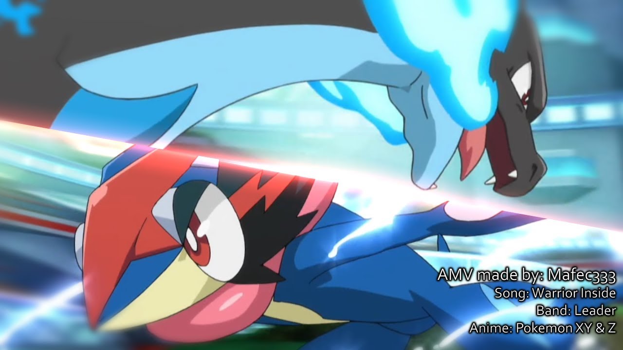 Mega Charizard X vs GreninjAsh - Kalos Final Battle - AMV - 1080p - YouTube