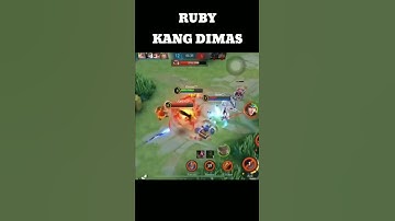 BUILD TERBAIK RUBY ANTI GANK MOBILE LEGENDS #mobilelegends #shorts #mlbb #youtubeshorts #ruby