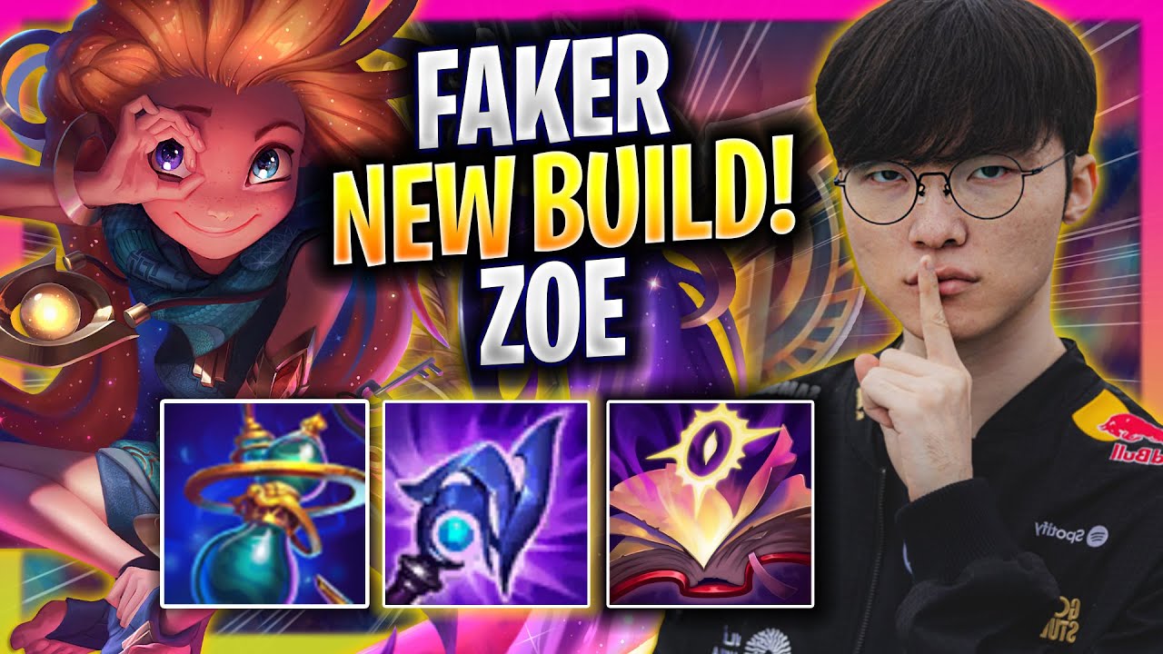 FAKER TRIES NEW ZOE BUILD! - T1 Faker Plays Zoe MID vs Lissandra! | Season 2026
