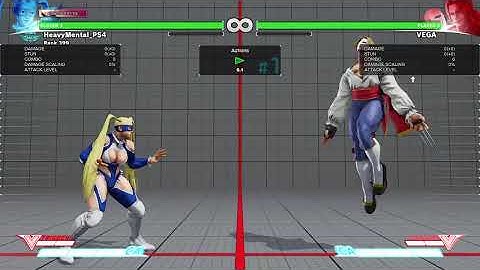 R. Mika Double Recovery Meaty Punish Against Vega Cr.HP