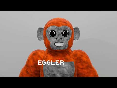 Test scary baboon animation