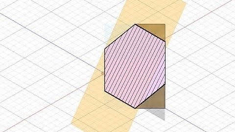 SECTION OF CUBE-REGULAR HEXAGON