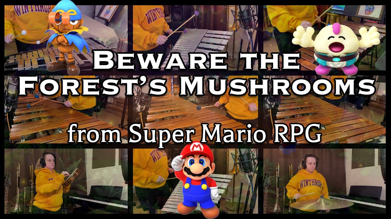 Beware the Forest's Mushrooms - Super Mario RPG (Percussion Ensemble Cover) | V-Ron Media