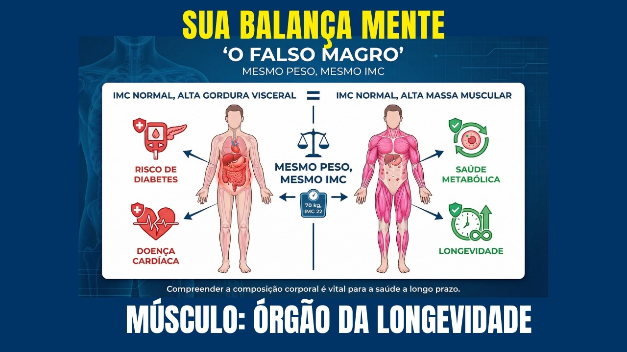 Músculo é o Novo Órgão da Longevidade (NÃO é sobre perder gordura)