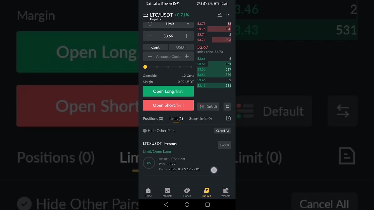 SuperEx Futures trading 