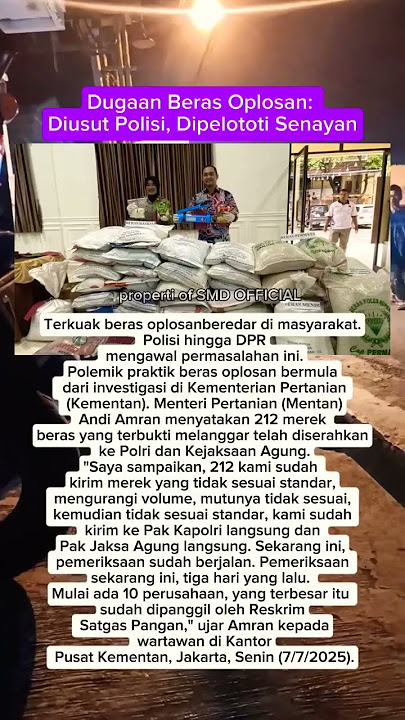 jakarta__sejumlah perusahaan di duga.beras oplosan.? #jakarta #satreskrim #beras #oplosan #update