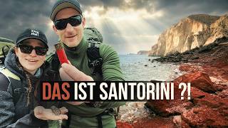 Santorini zu Fuß 👣 4 Tage Inselüberquerung - EP1