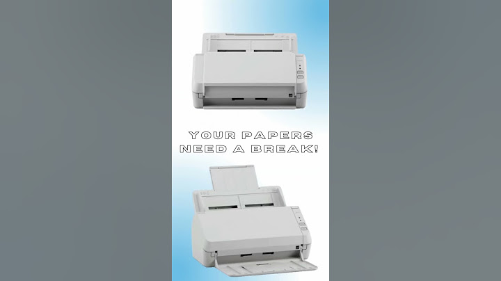 Fujitsu image scanner sp-1125 ค ม อ