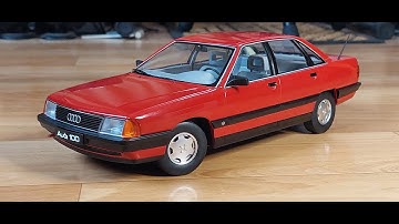 Audi 100 1:18 Triple