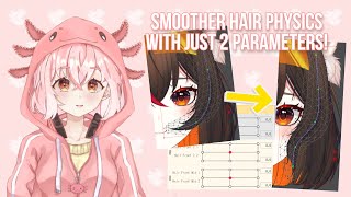 [Live2D Tutorial] Smoother Hair Physics with just 2 Parameters!