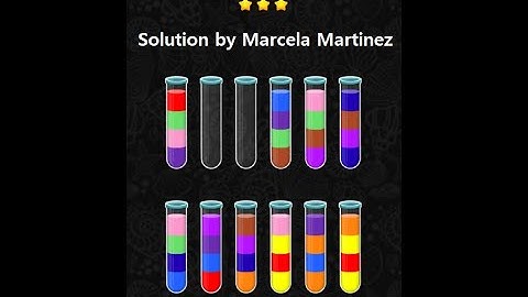 Color Water Sort 3D level 153 | Gameplay Mobile Games
