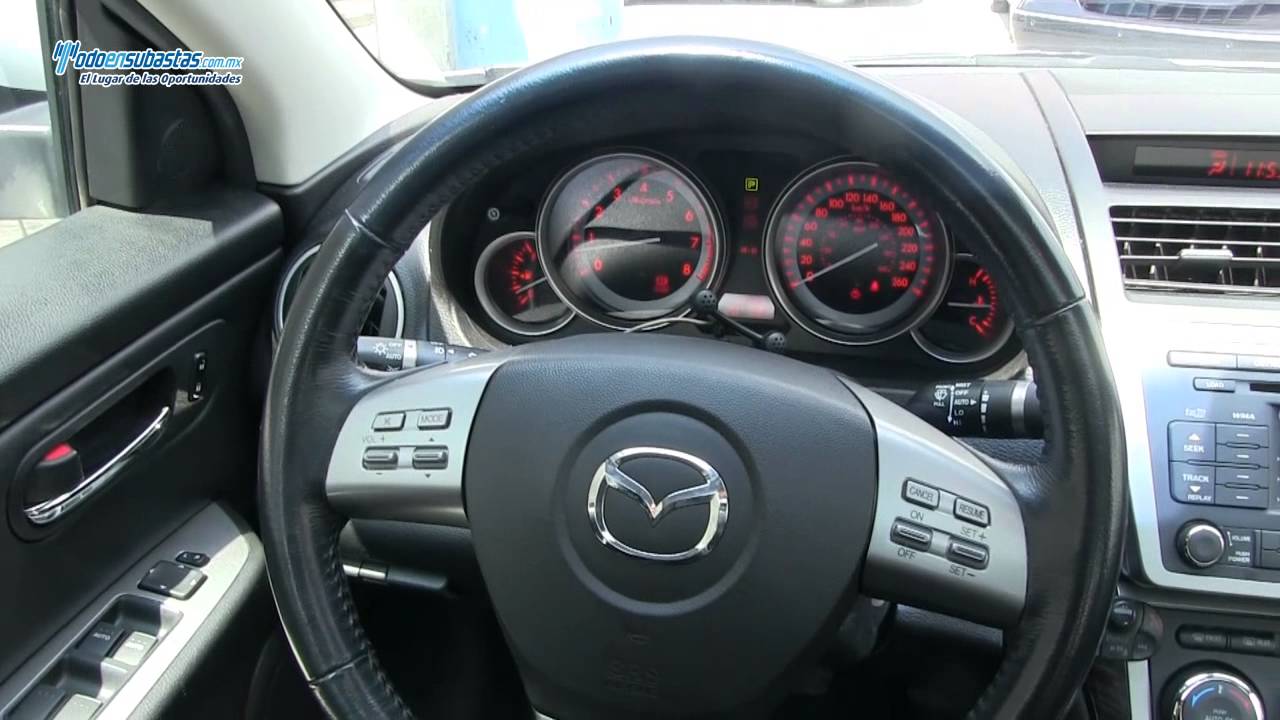 MAZDA 6 GS 3.7 Lts Automático Piel Q/C 6 CDs / 2010 - YouTube