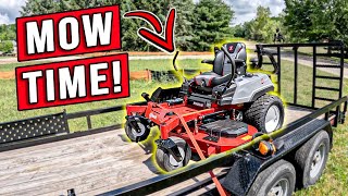 Let's MOW! The Ultimate Value Zero Turn Mower IN ACTION!