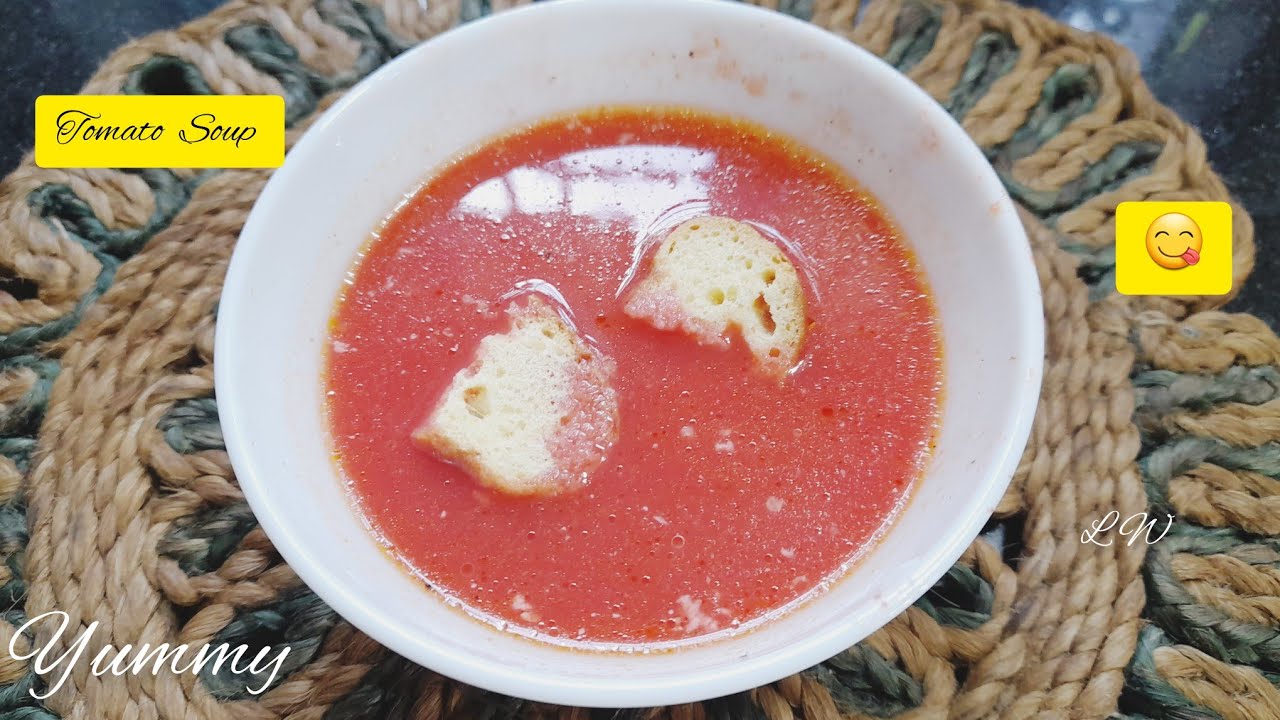 Tomato Soup Tomato Beetroot Soup Recipe Lekshmi's World YouTube