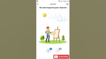 Easy Game Level 181 The artist forgot his paint Help him Walkthrough
