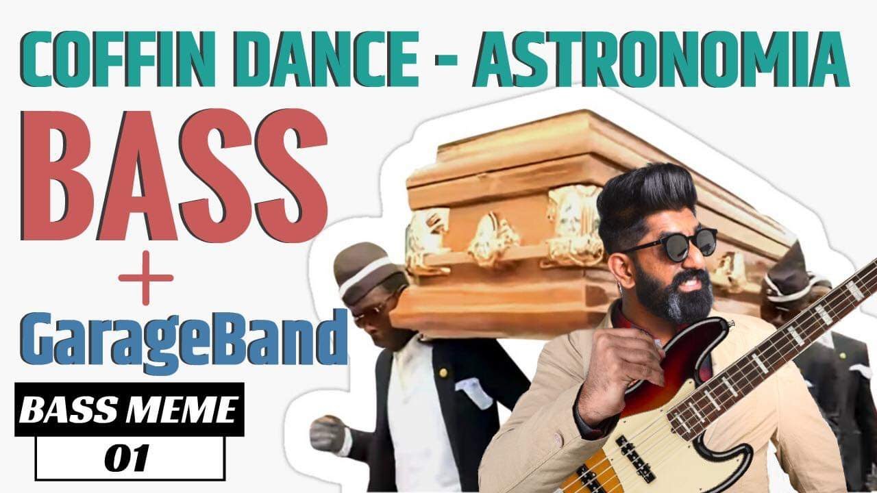 Coffin Dance with Bass & Garageband | Hashanbass