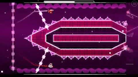 [GEOMETRY DASH] HALF AUTO DEMON Galactic system (very easy)