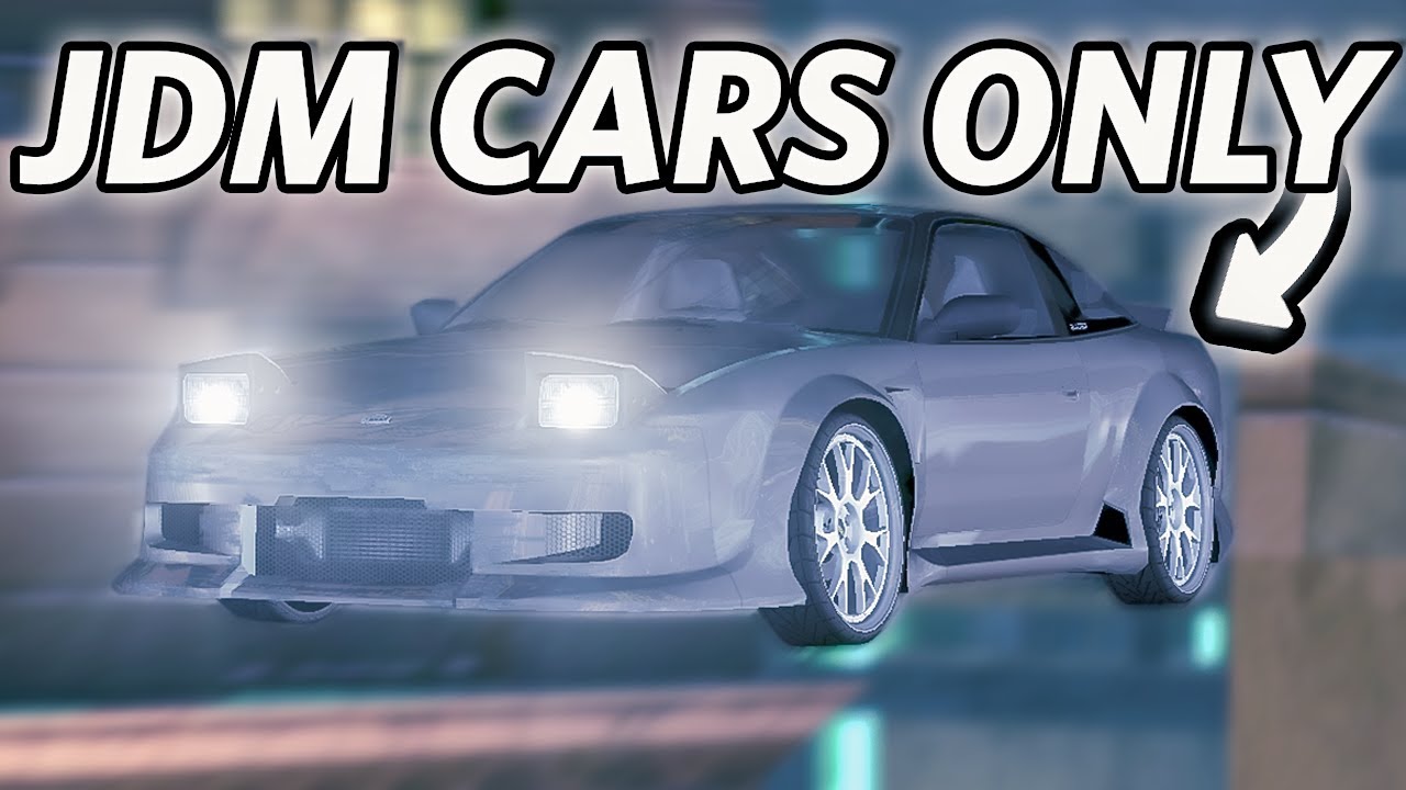 Need For Speed Carbon but its JDM ONLY!