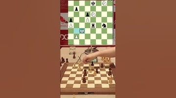 Can the Grandmaster Avoid the Tricky Knights? #chess #blitzchess #endgame