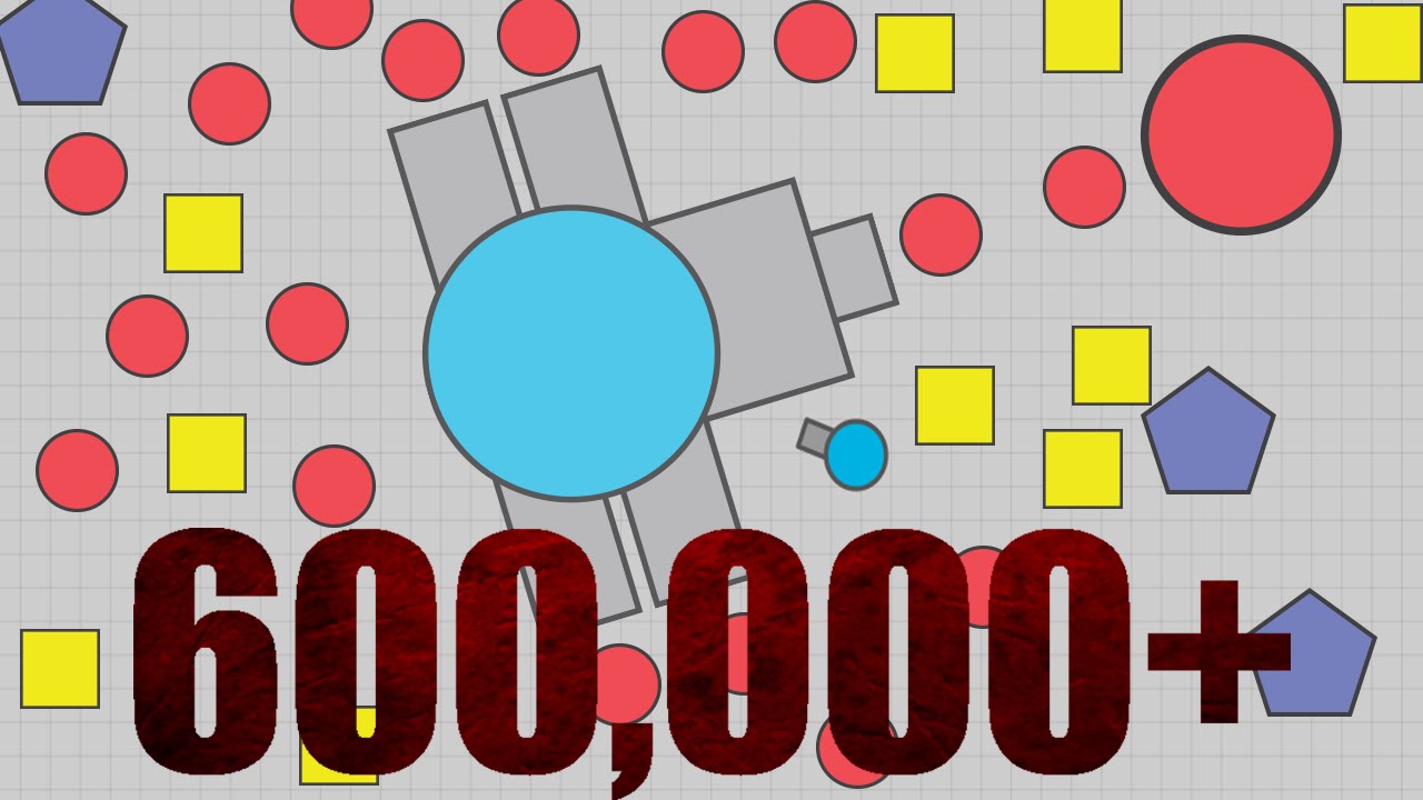 The Secret Megatank || 600000+ Diep.io Highest Score