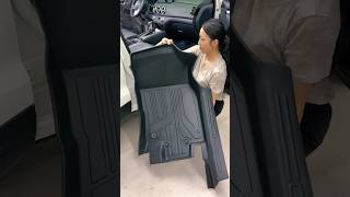 These tpe full-coverage floor mats won't need replacing even if you drive your car to the end