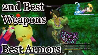 Final Fantasy X HD Remaster- Second Best Weapons and Best Armors in the Game(4k) Final Fantasy X Stats Custom Weapons And Custom Armor