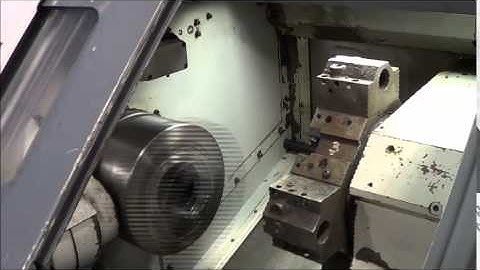 1987 Mazak QT 20 Chucker Video