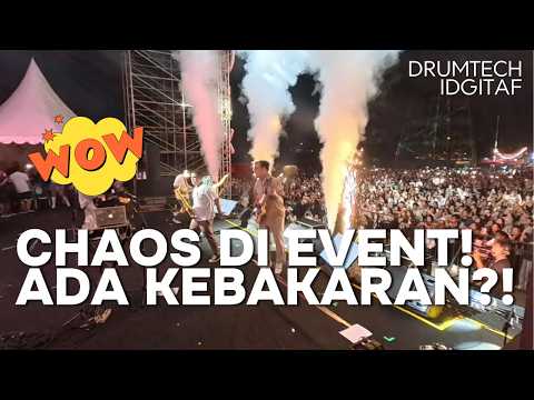 Event Hampir Bubar?! Kebakaran Mendadak Bikin Panik!