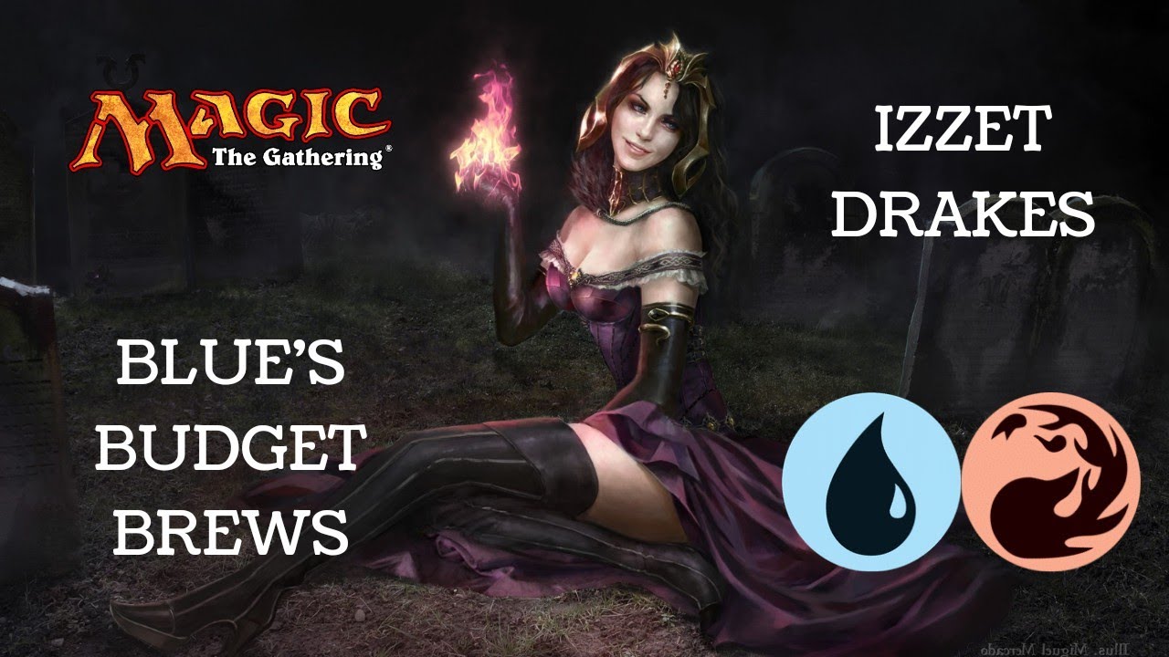 $20 Mtg budget decks - Blue/Red "Izzet Drakes" - Magic the Gathering decks for beginners