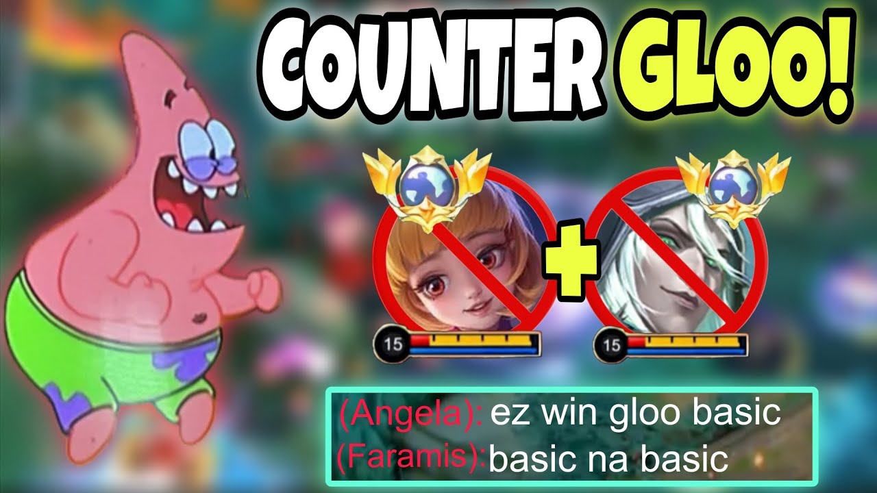 COUNTER GLOO BYE ANGELA & FARAMIS I GOT 15 KILLS TOPGLOBAL GLOO