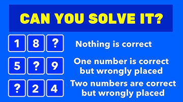 Crack the code | 3 Logic puzzles