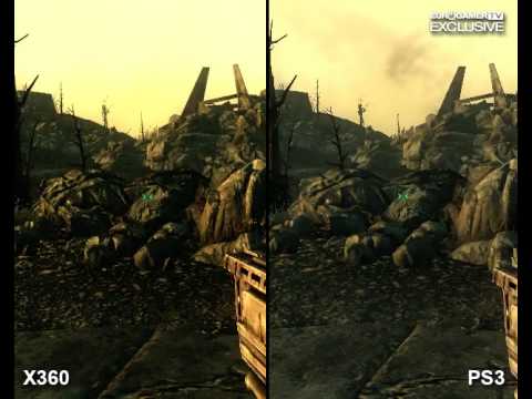 Fallout 3 Comparativa 360 Vs Ps3 Youtube
