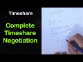 RCI Timeshare and timeshare sales presentation