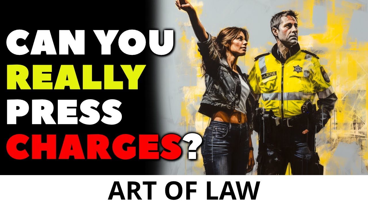 Can a Victim REALLY "Press charges"? YouTube